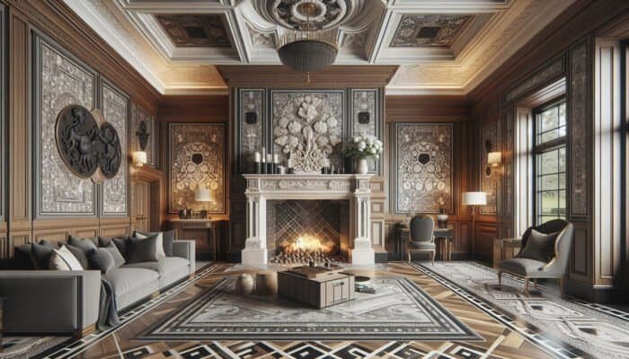 Natural Stone Tiling in Clackmannanshire for Fireplaces