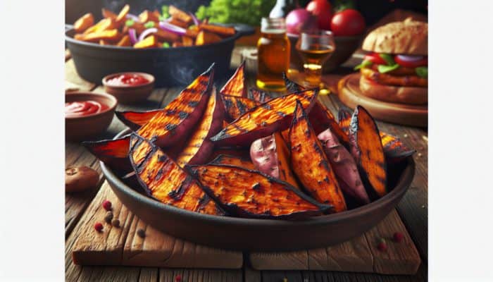 Smoked Sweet Potato Wedges: A Delectable Treat
