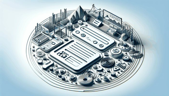 A sleek, minimalist website design featuring clean lines and a prominent call-to-action button.