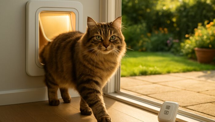 Remote Door Openers: Give Your Cat More Freedom