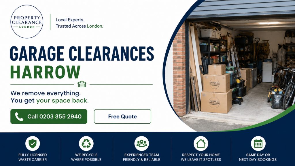 Garage Clearance Services in Harrow