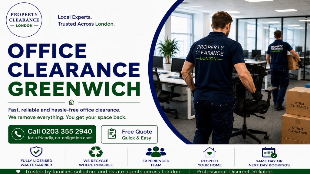 Office Clearance Services in Greenwich: Professional Assistance